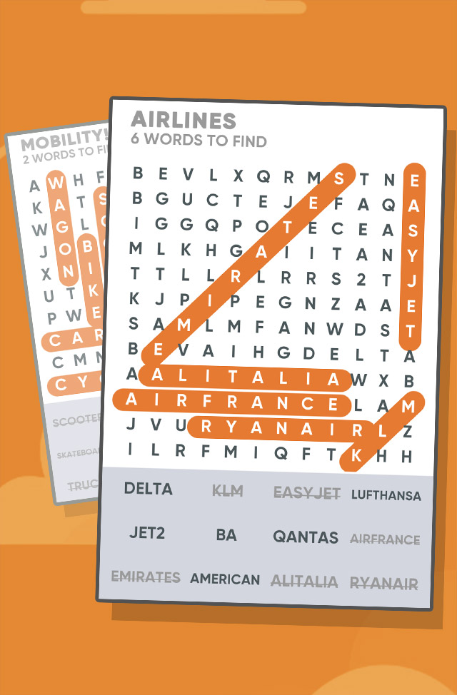 Word search puzzle